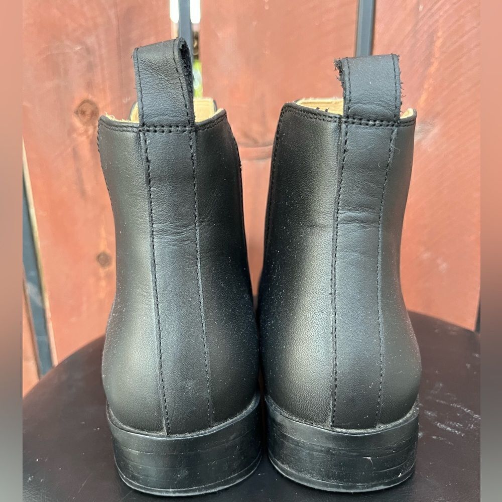 New NISOLO classic Chelsea everyday black leather boot size 10 - Picture 6 of 12